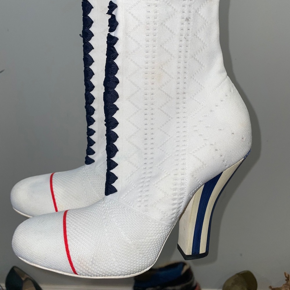 Fendi ROCKABOO RUNWAY stretch sock !! SALE! - Picture 2 of 12
